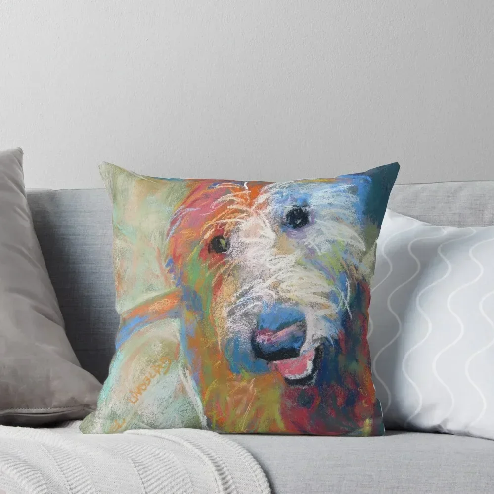 Blaze the goldendoodle dog Throw Pillow Cushions For Sofa anime girl pillowcases for sofa cushions pillow