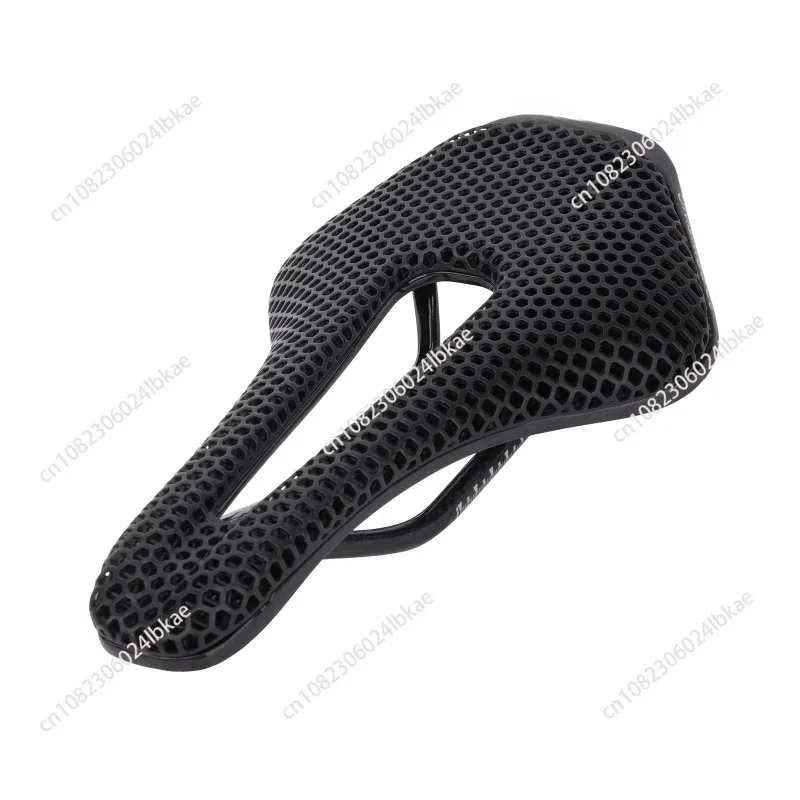 For bike Cycling Seat Parts 3D Printed Bicycle Saddle Ultralight Carbon Fiber Hollow Comfortable Breathable Gravel Road