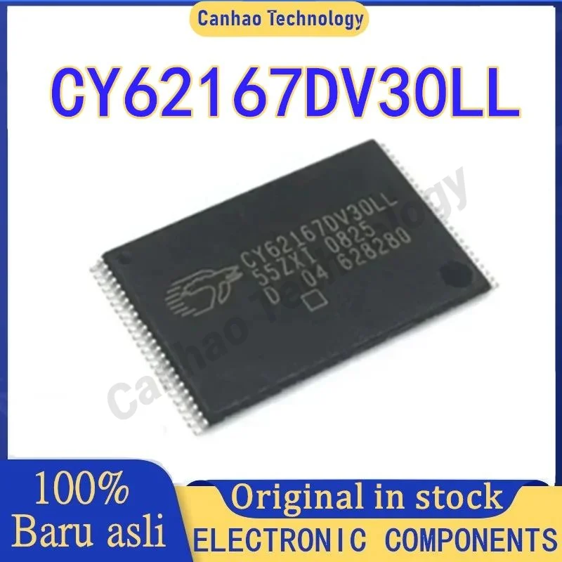 

5PCS CY62167DV30LL 55ZXI tsop-48 CY62167DV30LL-55ZXI Memory Electronic Components Integrated CircuitFlash