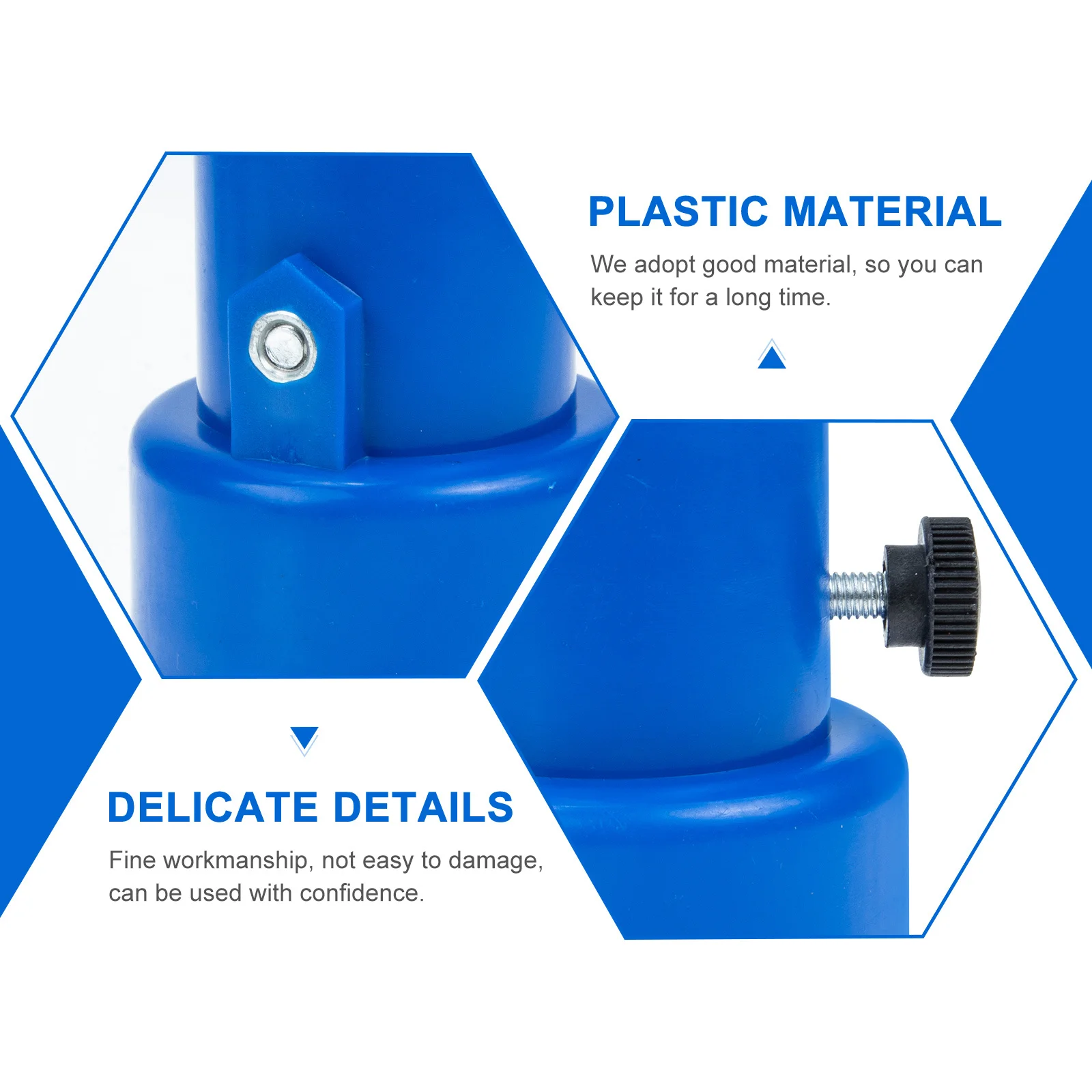 

6 set Small Caps Plastic Pole Covers For Enclosure Net Installation Trampoline Accessories Trampoline Pole Parts