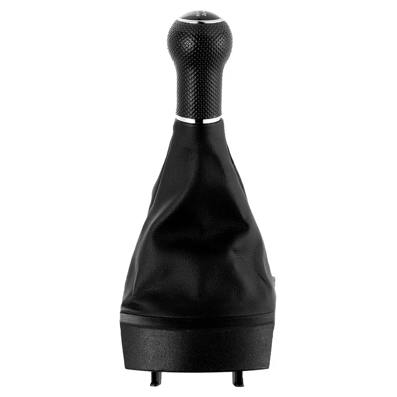 For Seat Ibiza 2002 2003 2004 2005 2006 2007 2008 2009 2010 Car-Styling 5 Speed Gear Stick Shift Knob with PU Leather Boot