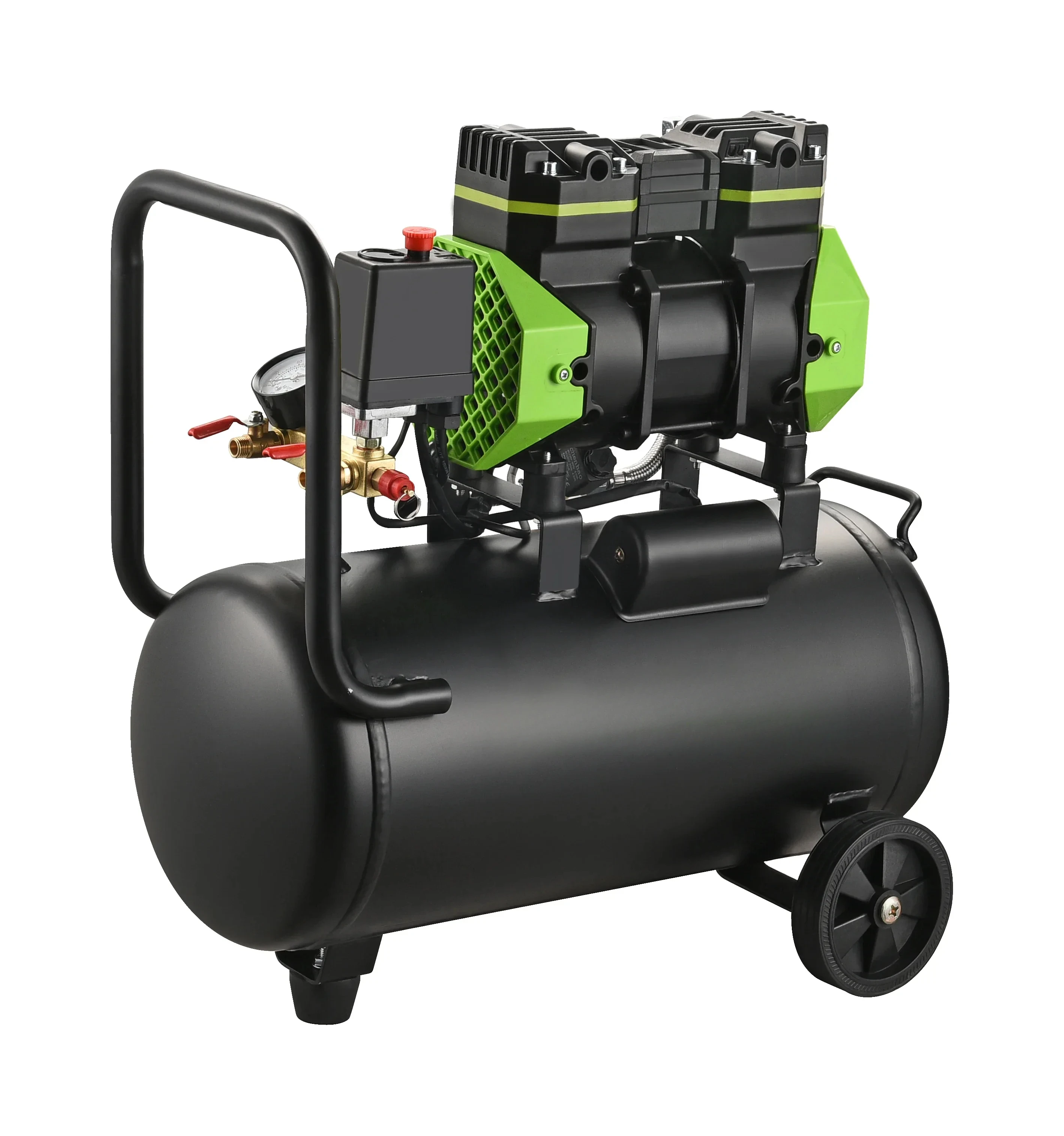 

TENGJING Factory high speed 1650w 30L Electric Oiless oil free Air Compressor