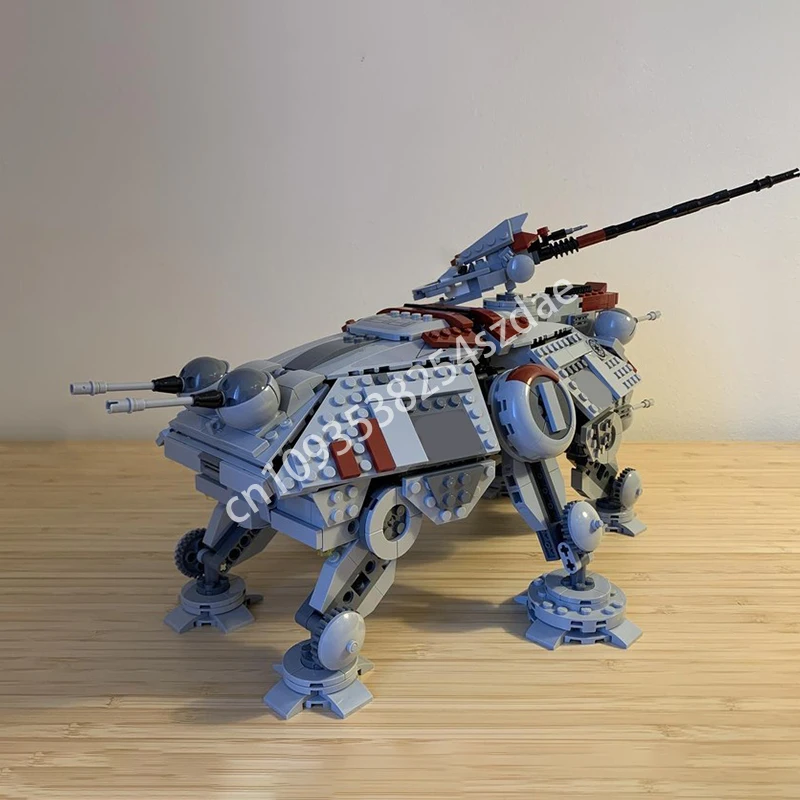 

1136 шт. MOC модифицированные AT-TE Star Battle строительные блоки космическая воображение коллекционер Рождественская игрушка подарочная модель DIY конструкция