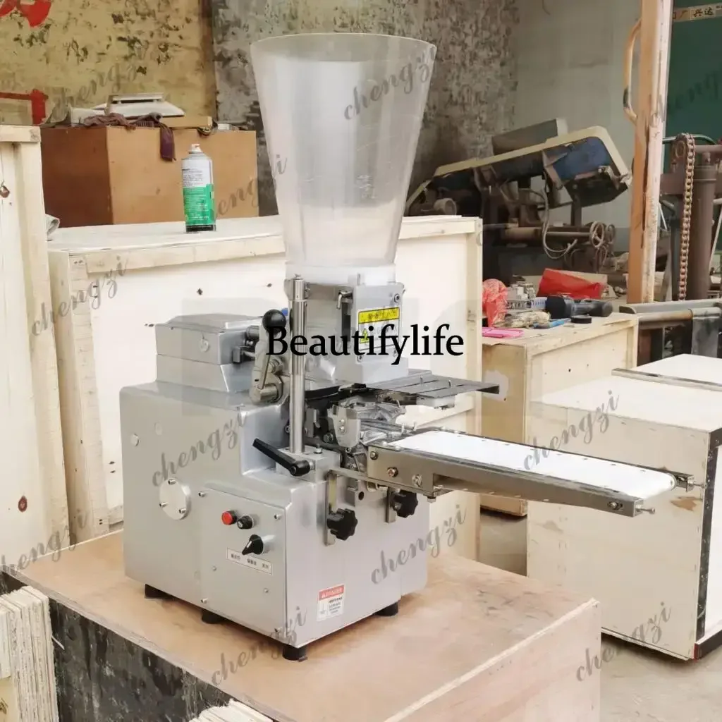 Commercial Restaurant Japanese Gyoza Machine Dumpling Jiaozi Gyoza Forming Machine Chinese Gyoza Filling Making Machine