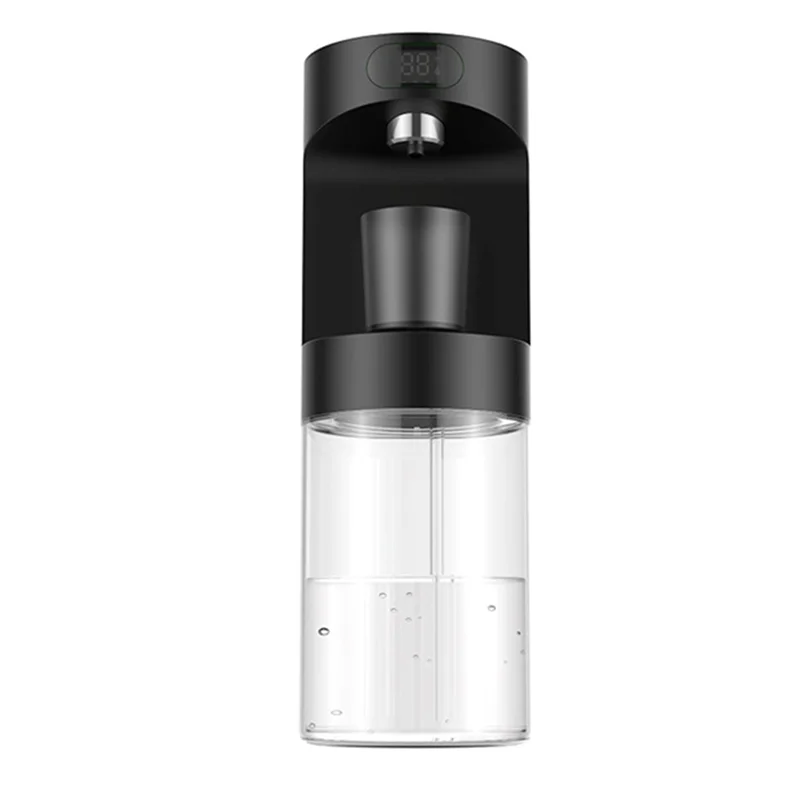 موزع غسول الفم موزع غسول الفم للحمام موزع غسول الفم الأوتوماتيكي أسود-ABYA