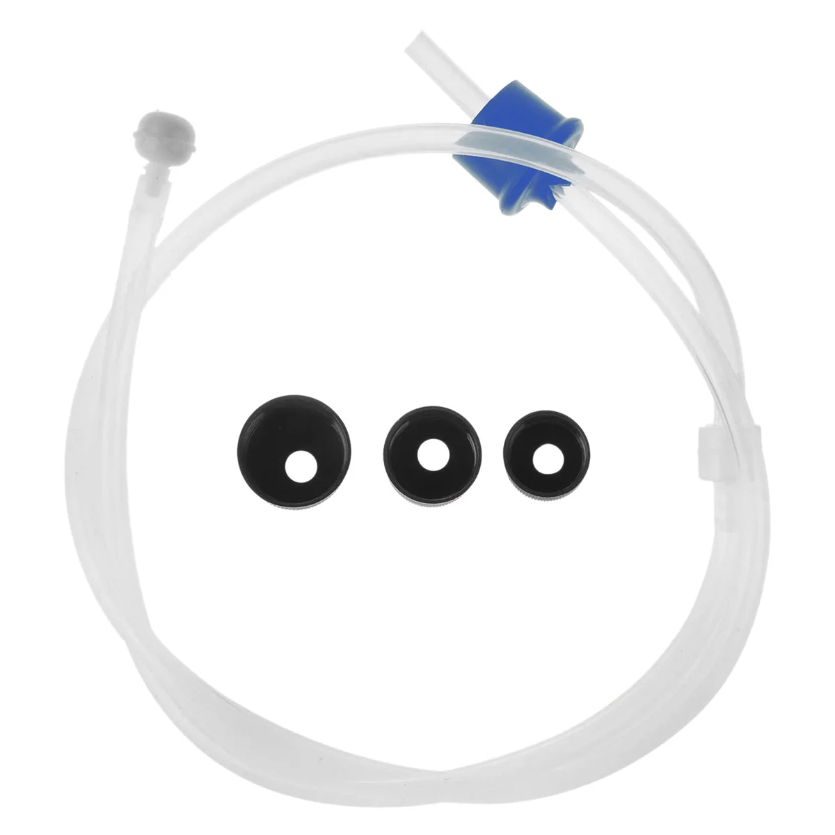 Lavabo sabunluk uzatma tüpü kiti çek valf ile 45 inç, küçük şişeyi tekrar doldurmaya gerek yok