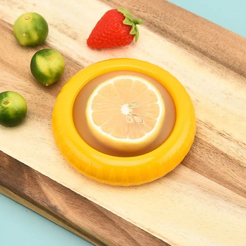 Creative Fruit Fresh Box Silicone Film Sealed Avocado Lemon Preservation Box Reusable Convenient Refrigerator Storage