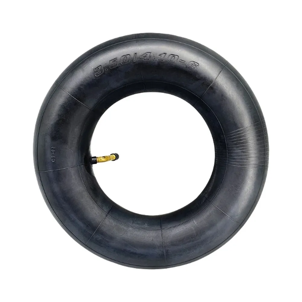 Inner Tubes for 4.10/3.50-6 Size Wheels Compatible with Handcart Utility Wagon Models Two-Piece Replacement Set