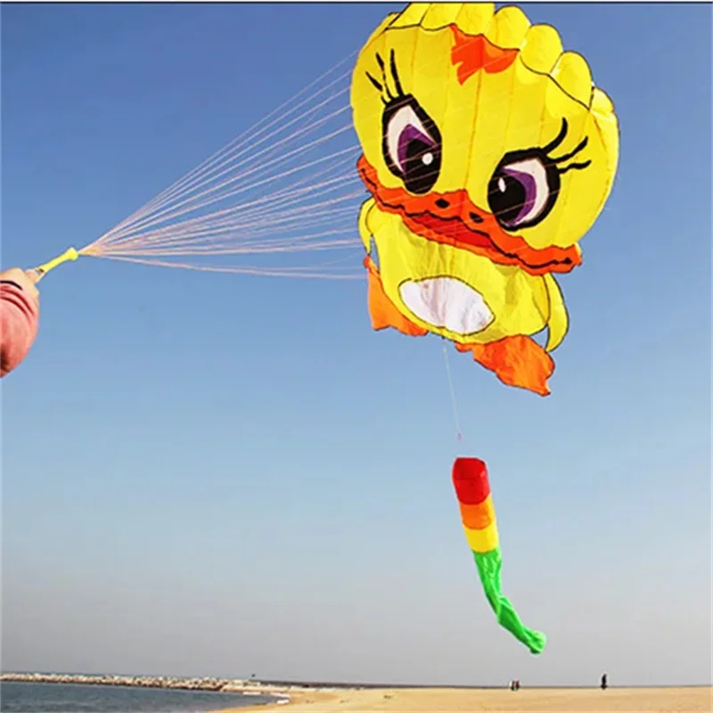 Opblaasbare vliegers vliegende eend vliegers voor kinderen traditionele vliegers windvlieger Buitenspeelgoed cartoon vliegers grote aquilone strandvlieger