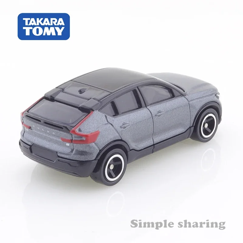 Takara Tomi No.22รถวอลโว่ C40ชาร์จได้โมเดลโลหะหล่อมอเตอร์รถยนต์1/63