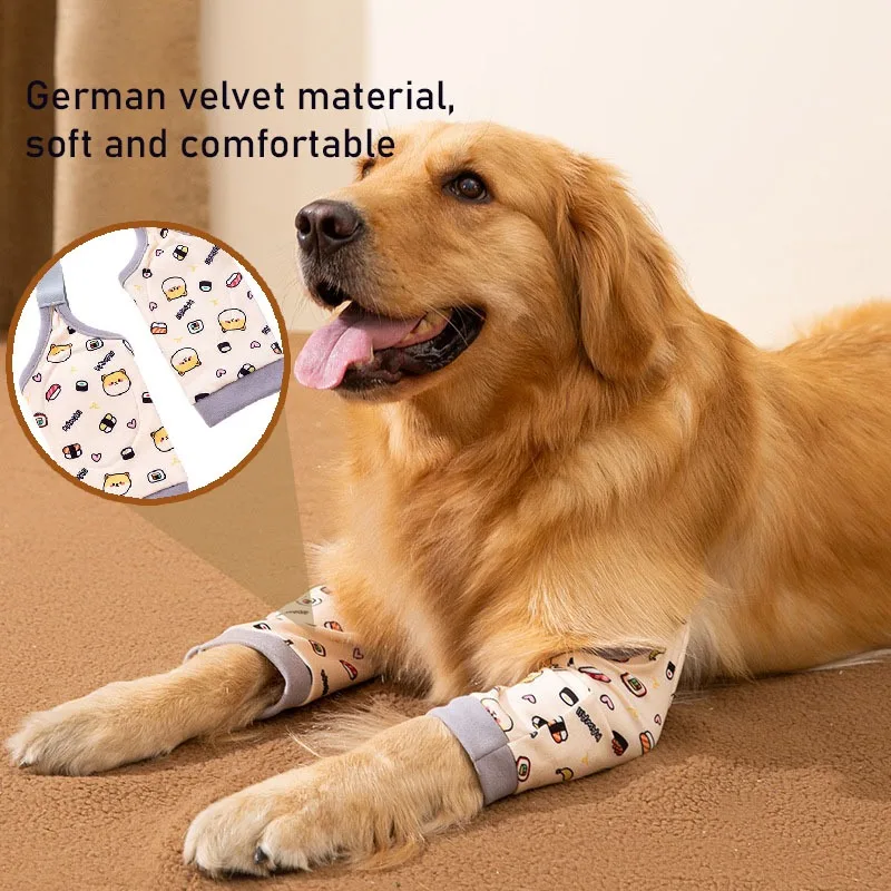 Pet Dog Elbow Knee Pads  Provide Elbow Support Protect Keep Warm Callus Arthritis Shoulder Dislocations Treat