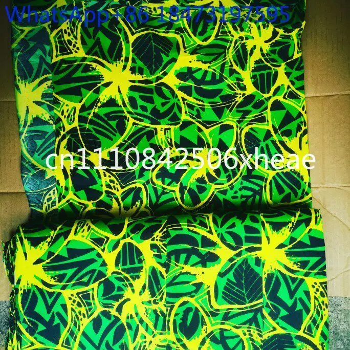 Polynesian Island Country Polyester Print South Island Hawaii Tahiti Dance Fabric