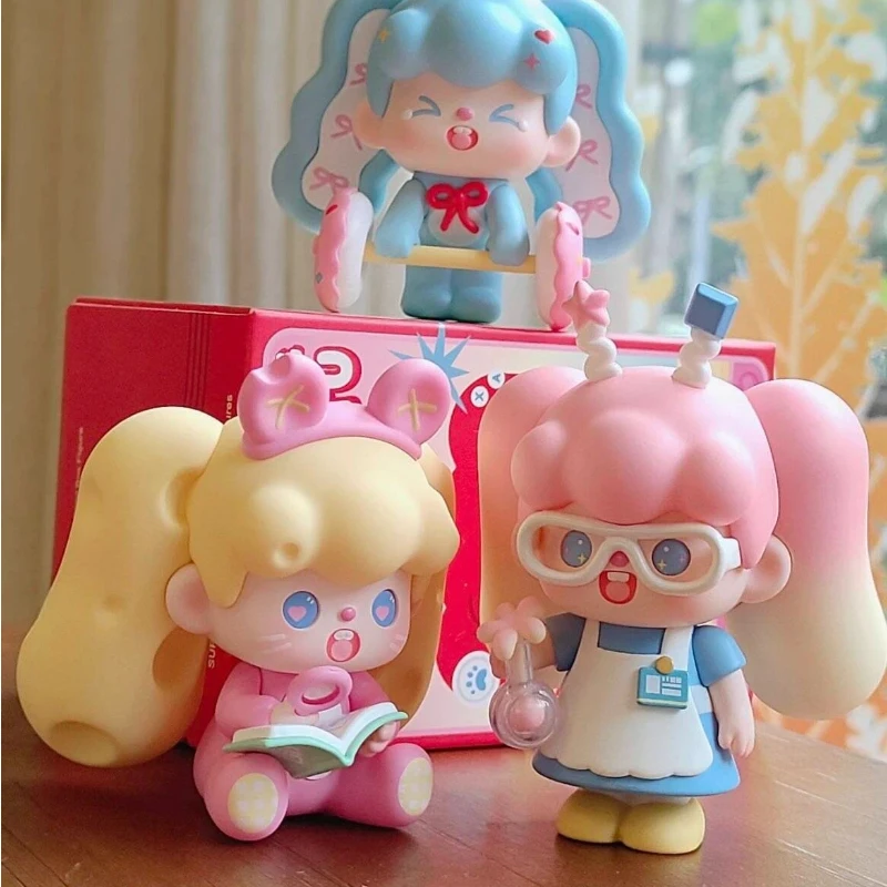 

Подлинная новая серия Popmart Supertutu Happing, фигурки, слепая коробка, милые игрушки, украшения для рабочего стола, загадочная коробка в подарок