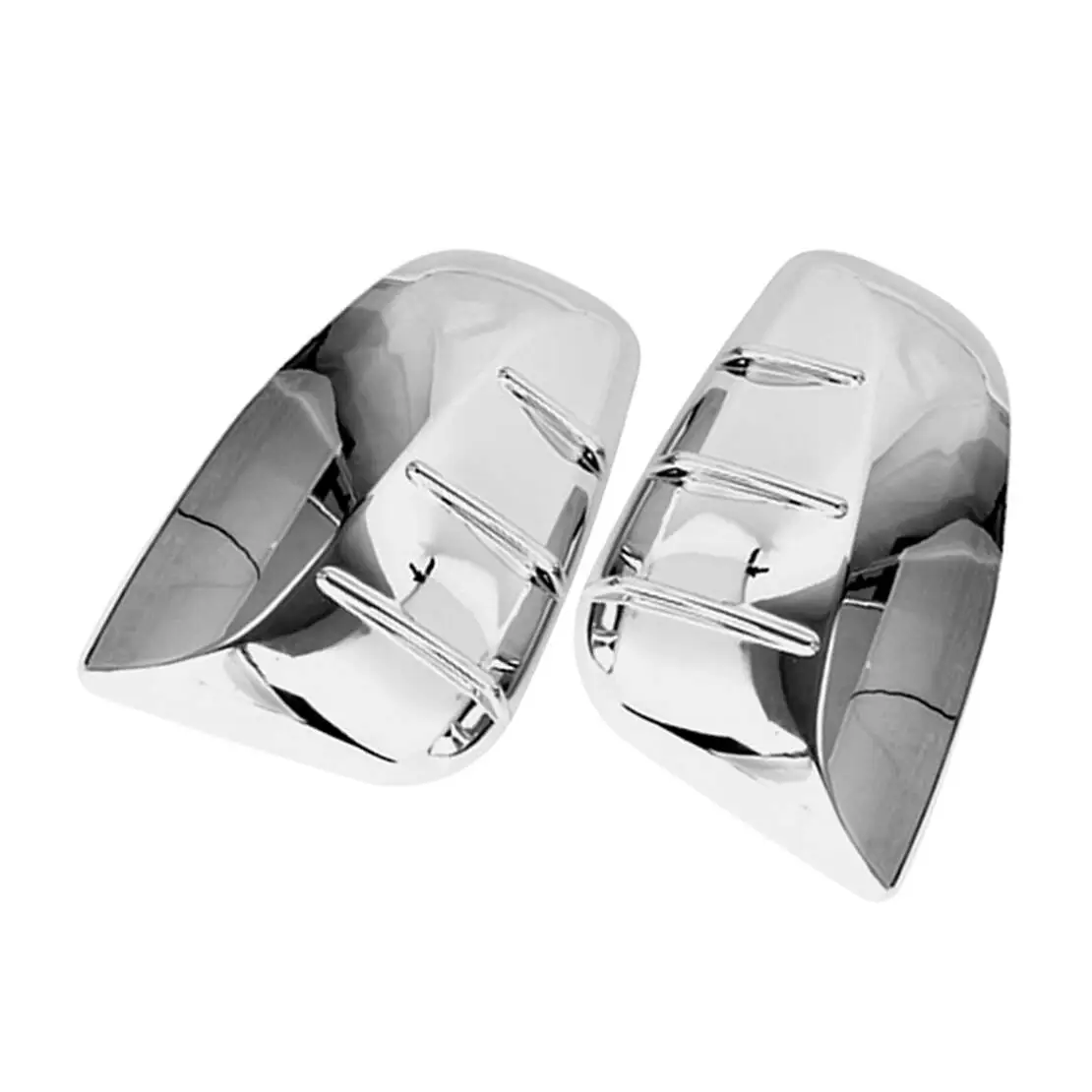 

1 Pair Left & Right Side Rearview Mirror Covers Trims Fit for Toyota Sienna 2021 2022 Silver ABS