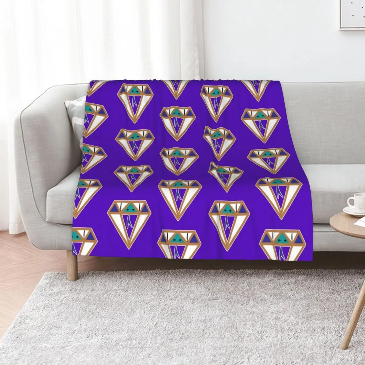 Diamond Head Throwback Colors Throw Blanket Soft Thins For Sofa Thin For Baby Furrys Blankets