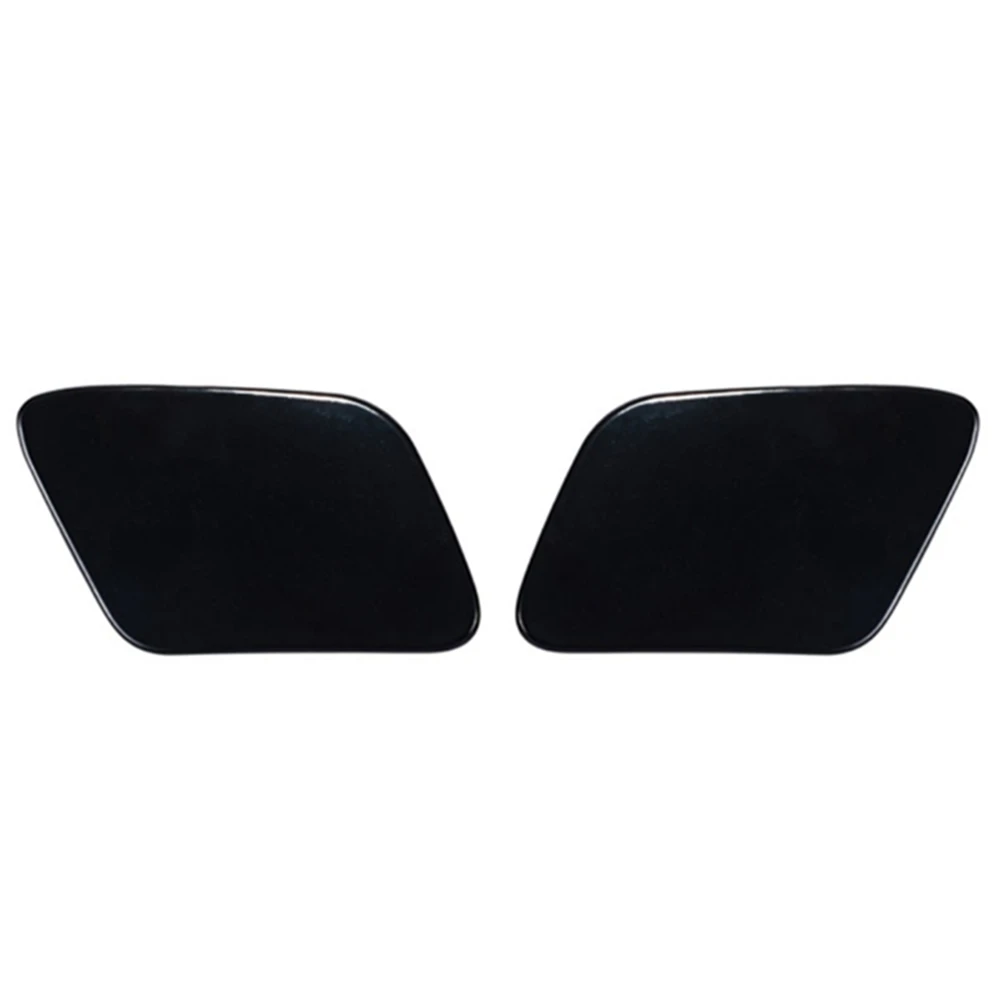 1 Pair Front Bumper Headlight Washer Cover Cap Headlight Nozzle Cover for -Audi A4 B6 2001-2005 8E0955275D 8E0955276D