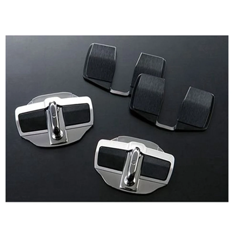 Car TRD Door Lock Buckle Stabilizer Protector Latches Stopper For Toyota Camry RAV4 Sienna Crown Yaris Highlander-A15Z