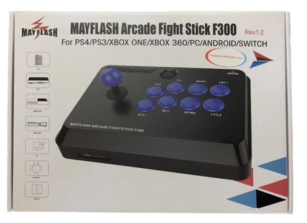 MayflashF300 PS5/PS4/Xbox SXXSX/360/PC/Switch/NEOGEO Android joystick