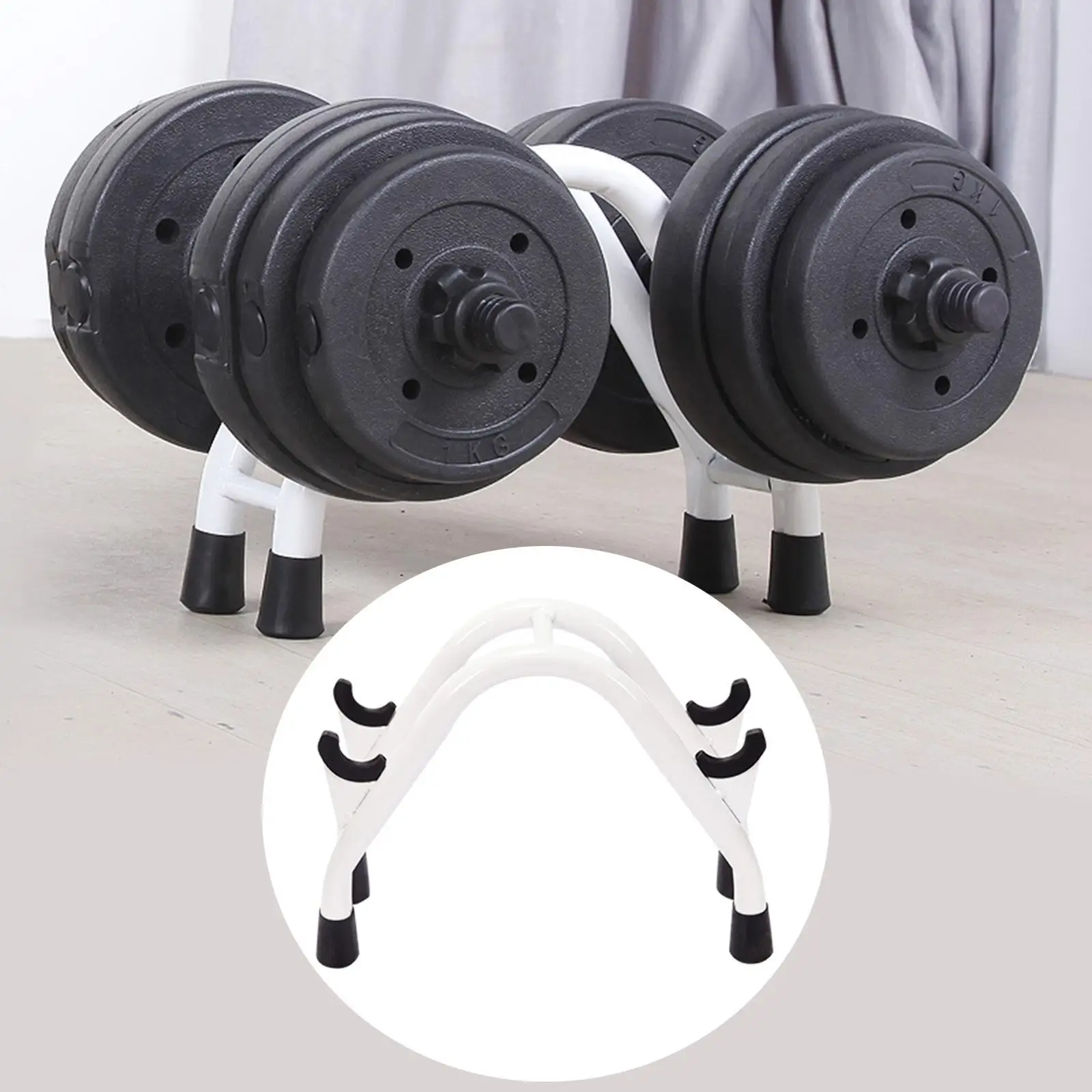 Dumbbell Rack Iron Accessories Portable Dumbbell Weight Stand for Exercise