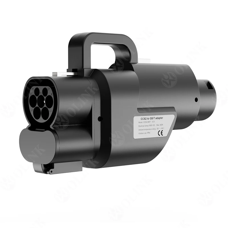 Olink  CCS2 to GBT Adapter 400A IP54 Waterproof Level 3 EV Charger High-Current Fast Charging Connector for New Energy Vehicles