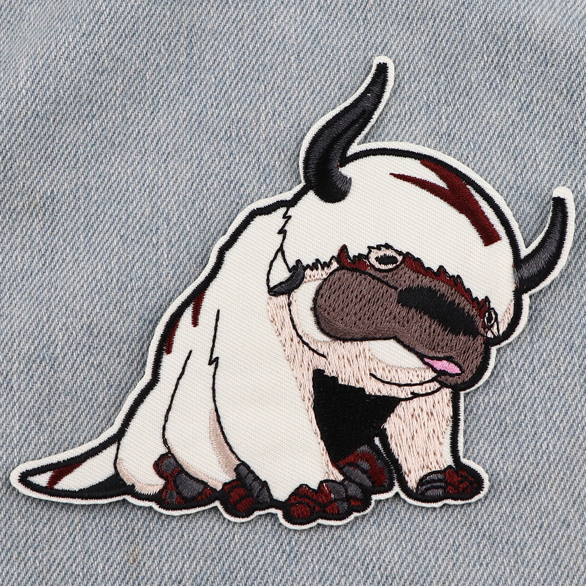 Cartoon Avatar Embroidery Patches For Clothing Cute Animal Patches For Clothes DIY Iron on Patch On Clothes Sticker