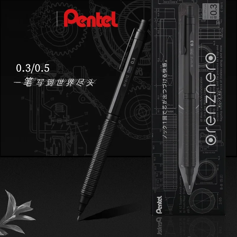 

﻿ PENTEL PP3003-A Mechanical Pencil Stationery Supplies 0.3/0.5MM Automatic Reeling Mechanism Japanese Olens System Graphite Pen