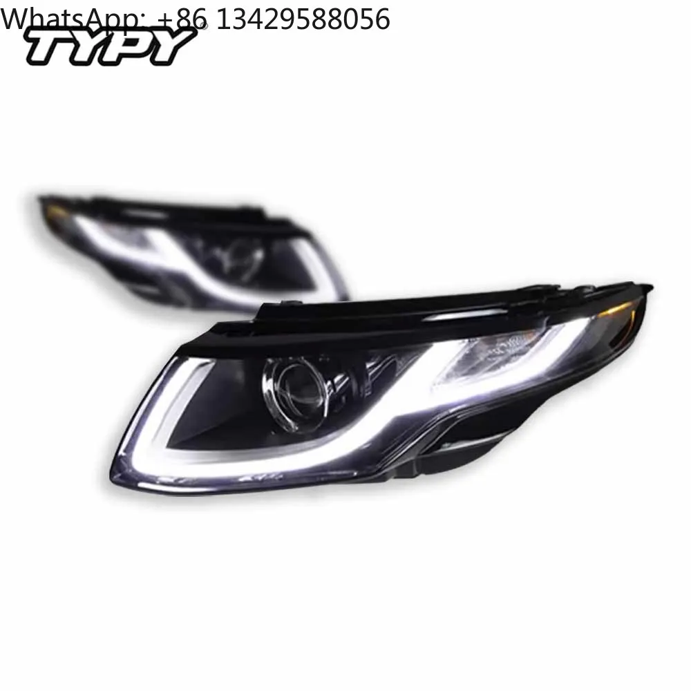 

TYPY Car Headlights for Land Rover Evoque 2013-2017 LED Car Lamps Daytime Running Lights Dynamic Turn Signals Car Accessories