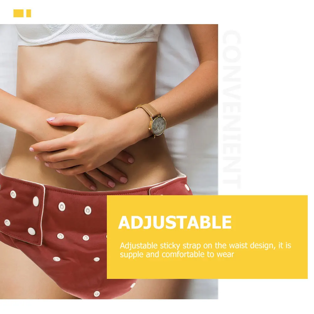 

2 шт. подгузники для взрослых, многоразовые моющиеся липкие герметичные писсуары для недержания, штаны для больницы, дома, подгузники для пожилых людей