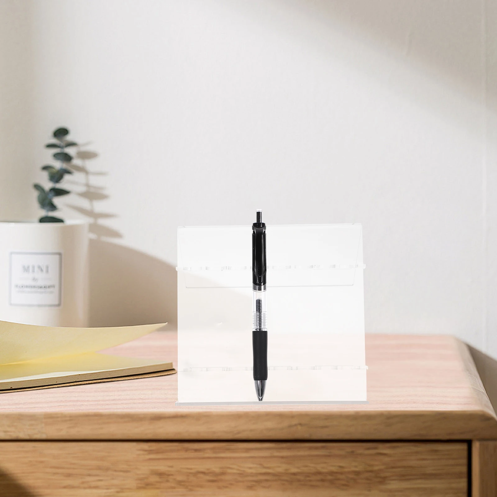 

Penholder Large Stand Organizer Ergonomic Holders Display Stands for Pens Eyebrow Manicure