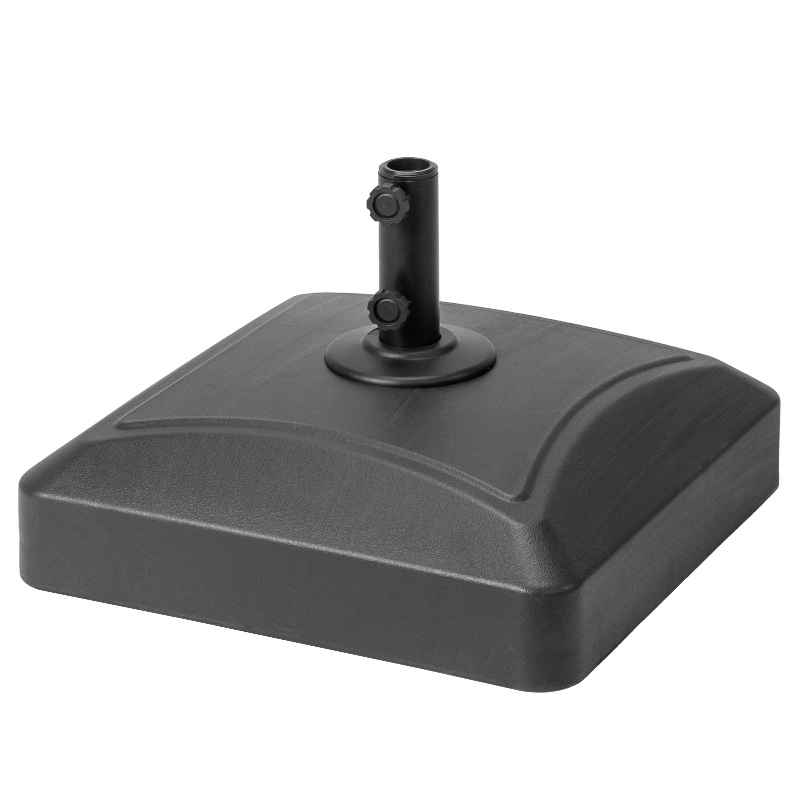 

21.6" Plastic Water Patio Umbrella Injection Base with Wheel