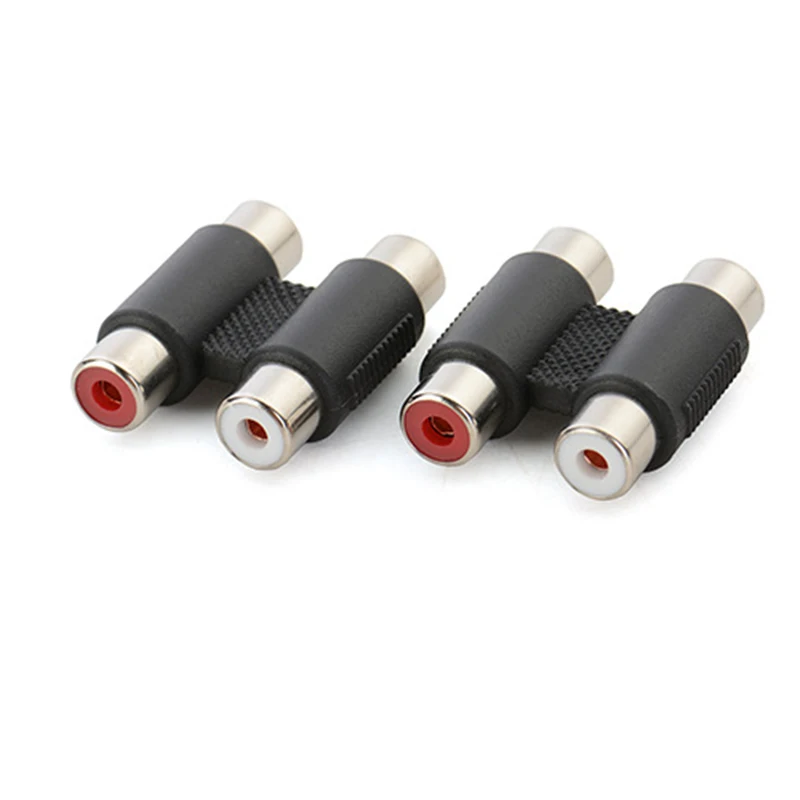 Audio Video Adapter Rca2 Female Naar 2av Female Naar Female Lossless Audio Connector Audio Extensie Connector