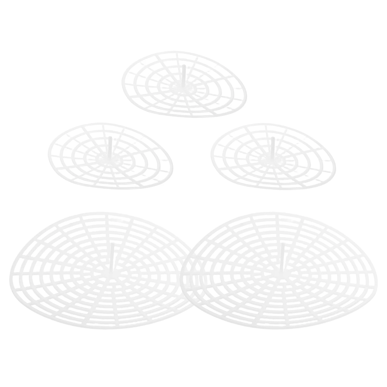 

5Pcs Wide Mouth Jar Presser Kit with Large Small Mesh Plates for Efficient Homemade Pickled Vegetables Fermentation