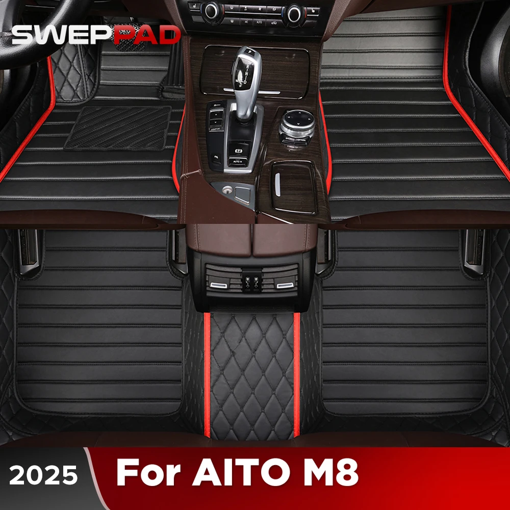 

Всепогодные коврики для пола автомобиля AITO M8 (5/6 мест) 2025 года, защитные накладки на пол, аксессуары для интерьера