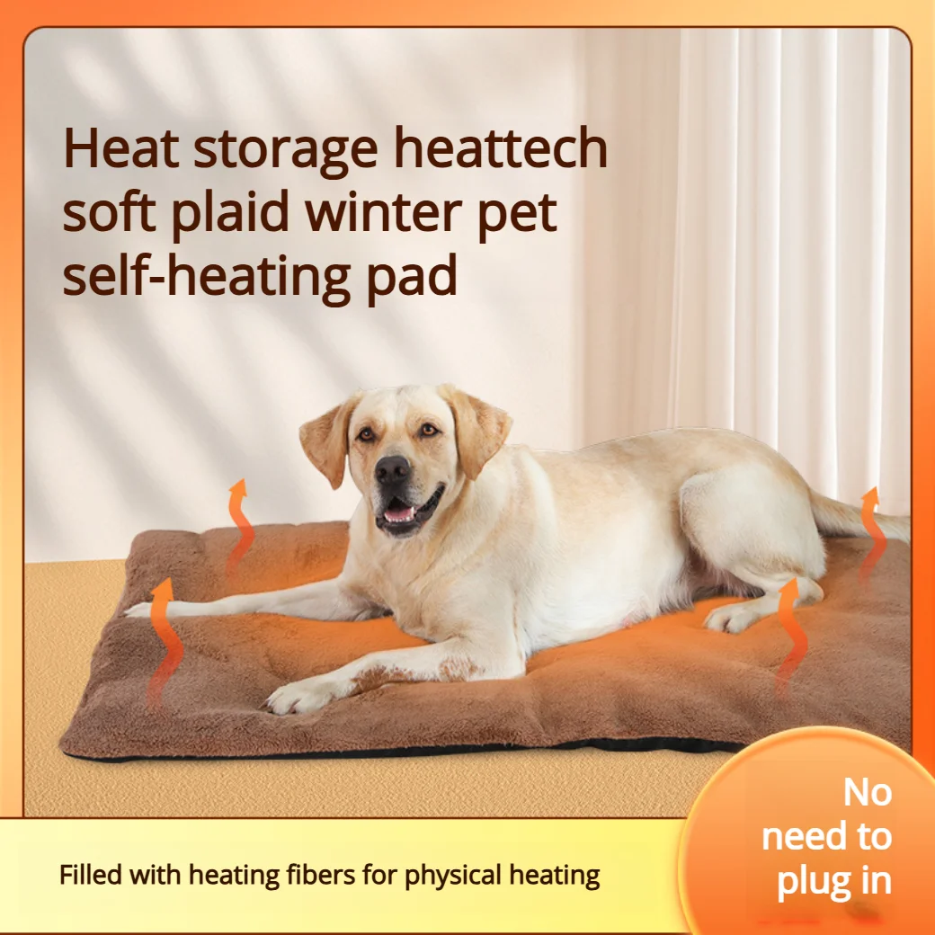 Pet Supplies Self Wash - Zelfverwarmend huisdierkussen, extra warm thermisch hondenkratkussen