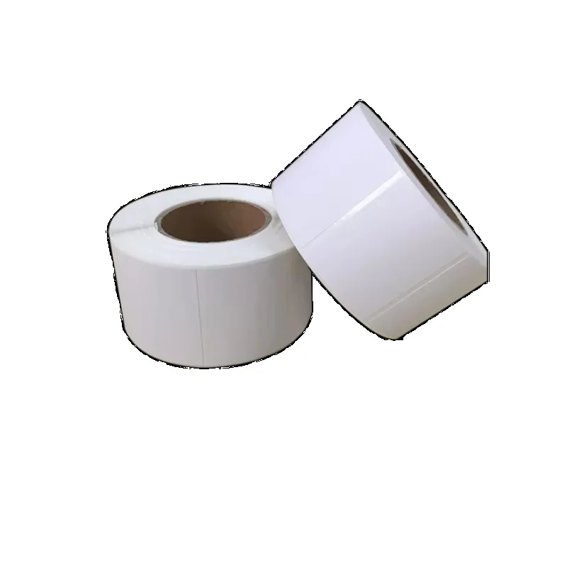50 rolls of self-adhesive thermal label sticker 58mm * 40mm * 700 black + white, high-quality supermarket printing paper