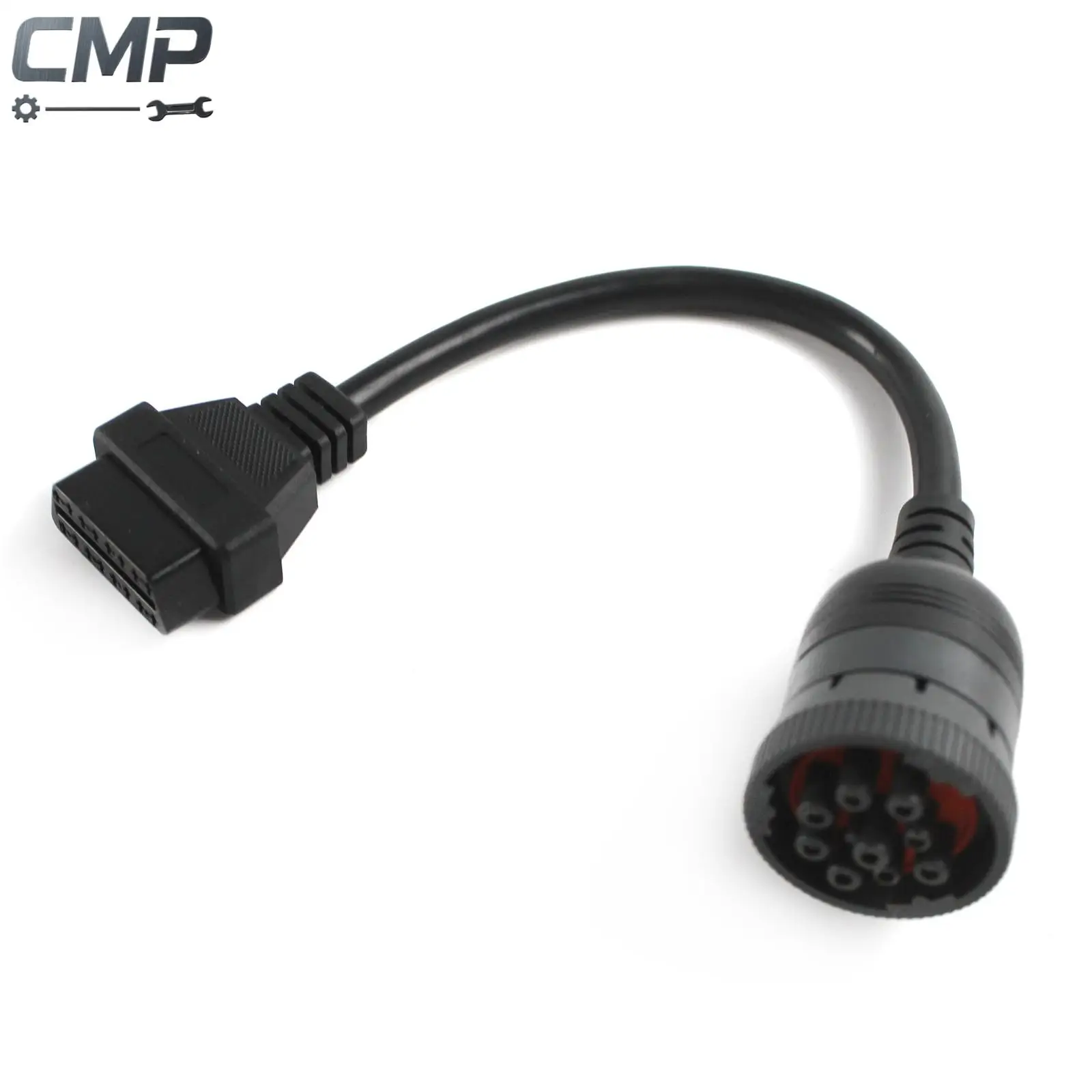 9 Pin Diagnostic Tool Connectors Cable 88890302 Replaceable for Volvo Vocom 88890300 Truck Aftermarket Parts Accessories