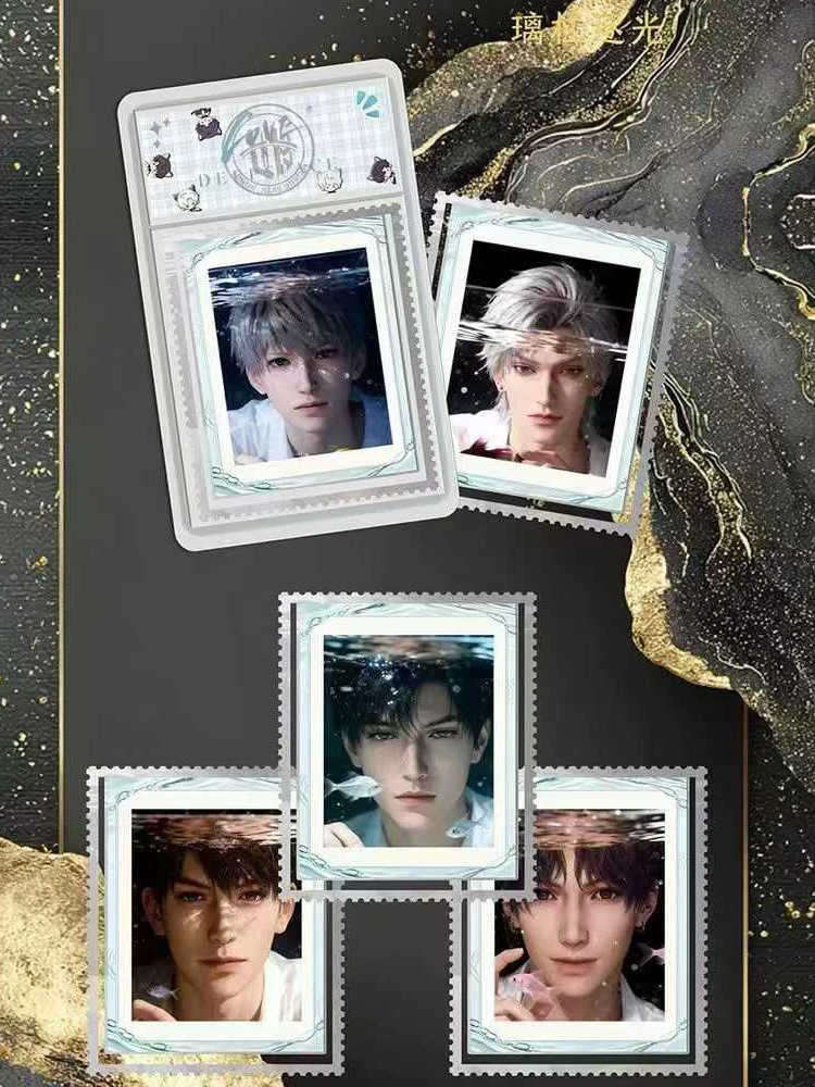 Love And Deepspace Enamel Metal Card Collection Luxury Gift Box Edition Rose Gold Black Finish Display For Enthusiasts