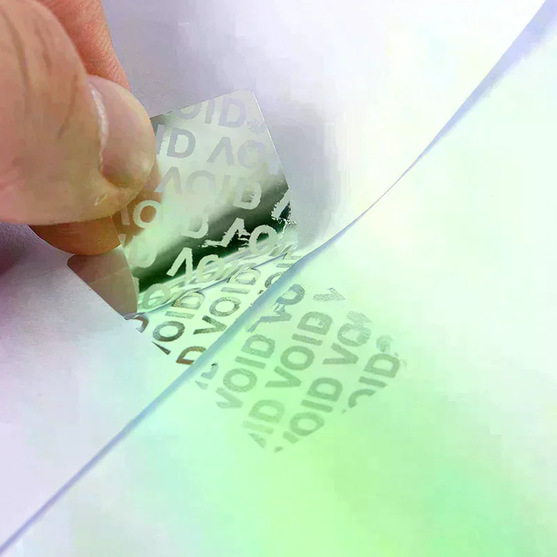 100pcs Warranty Protection Sticker Adhesive Security Seal Brittle Paper Tamper Proof Void Label Stickers Guanante