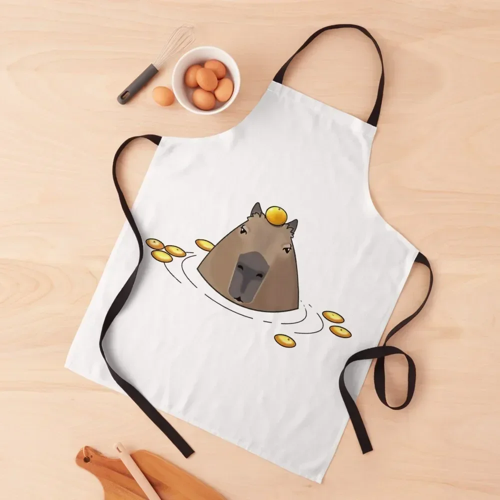 

Capybara , Capybara Gift , Capybara Family Apron Men'ss innovative kitchen and home items Things For The Home Apron