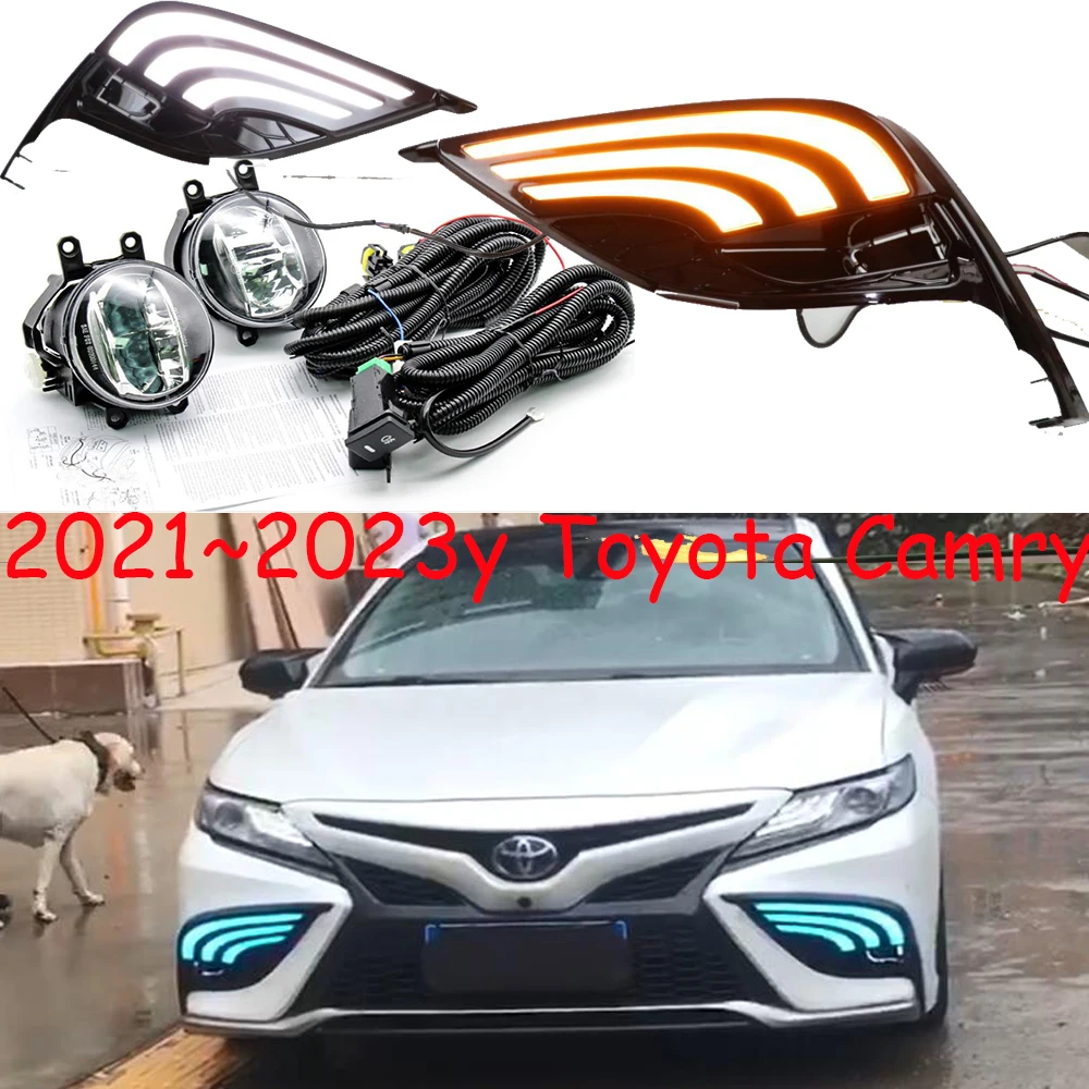 

2018 ~ 2020/2021 ~ 2023y Автомобильная осветительная фара для Toyota camry дневной, аксессуары для автомобиля, задний фонарь, задний фонарь