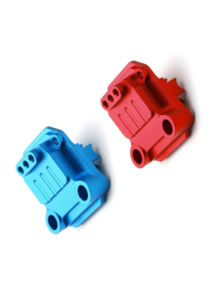 Aluminum Alloy Rear Gear Box Cover V2 For Tamiya TA01 TA02 DF0l Top Force Manta Ray RC Car Upgrade Parts Accessories