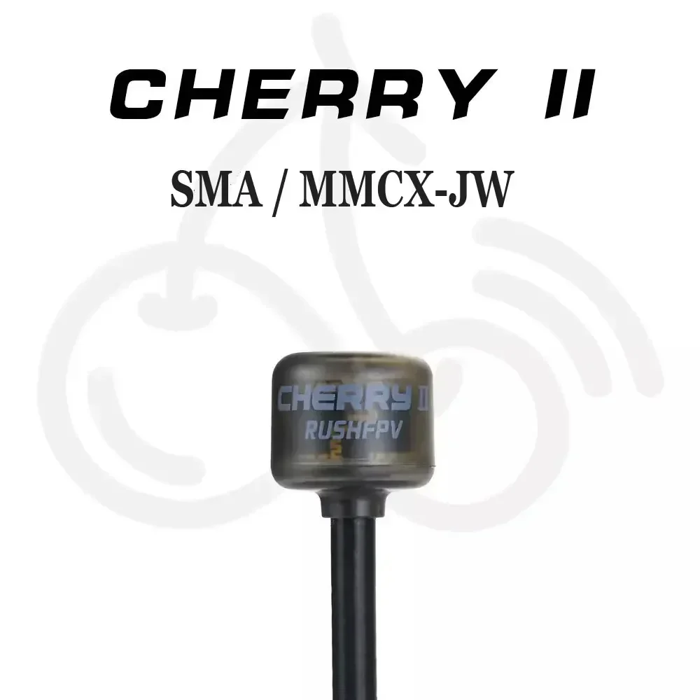 RUSHFPV Cherry 2 II 4.9G FPV Antenna SMA RHCP MMCX-JW per FPV Freestyle Analogico Digitale Droni Parti FAI DA TE