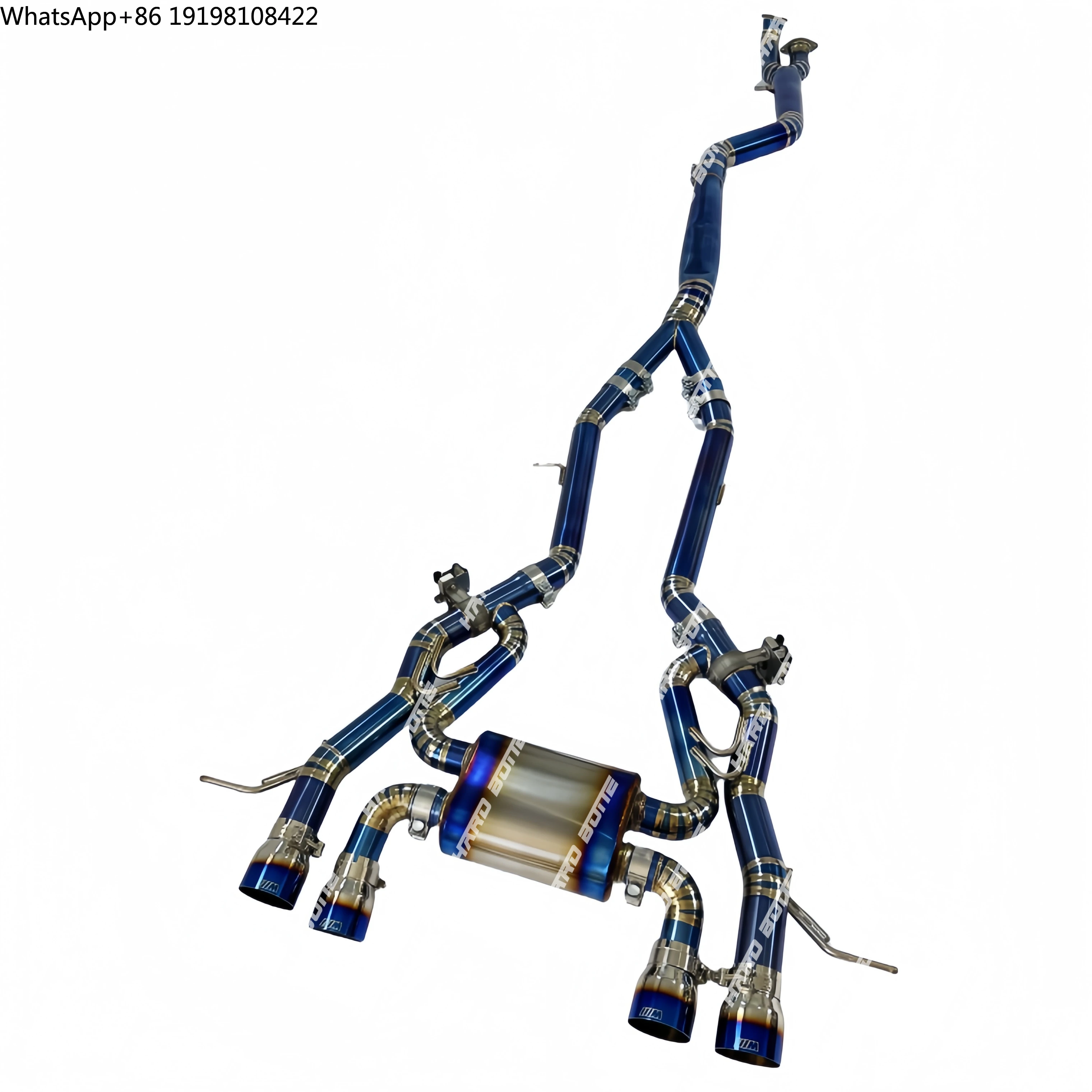 

High Performance Muffler Exhaust Pipes for bmw M3 G80 Exhaust Muffler M4 G82 2021-2024 S58 3.0T Catback Valved Muffler