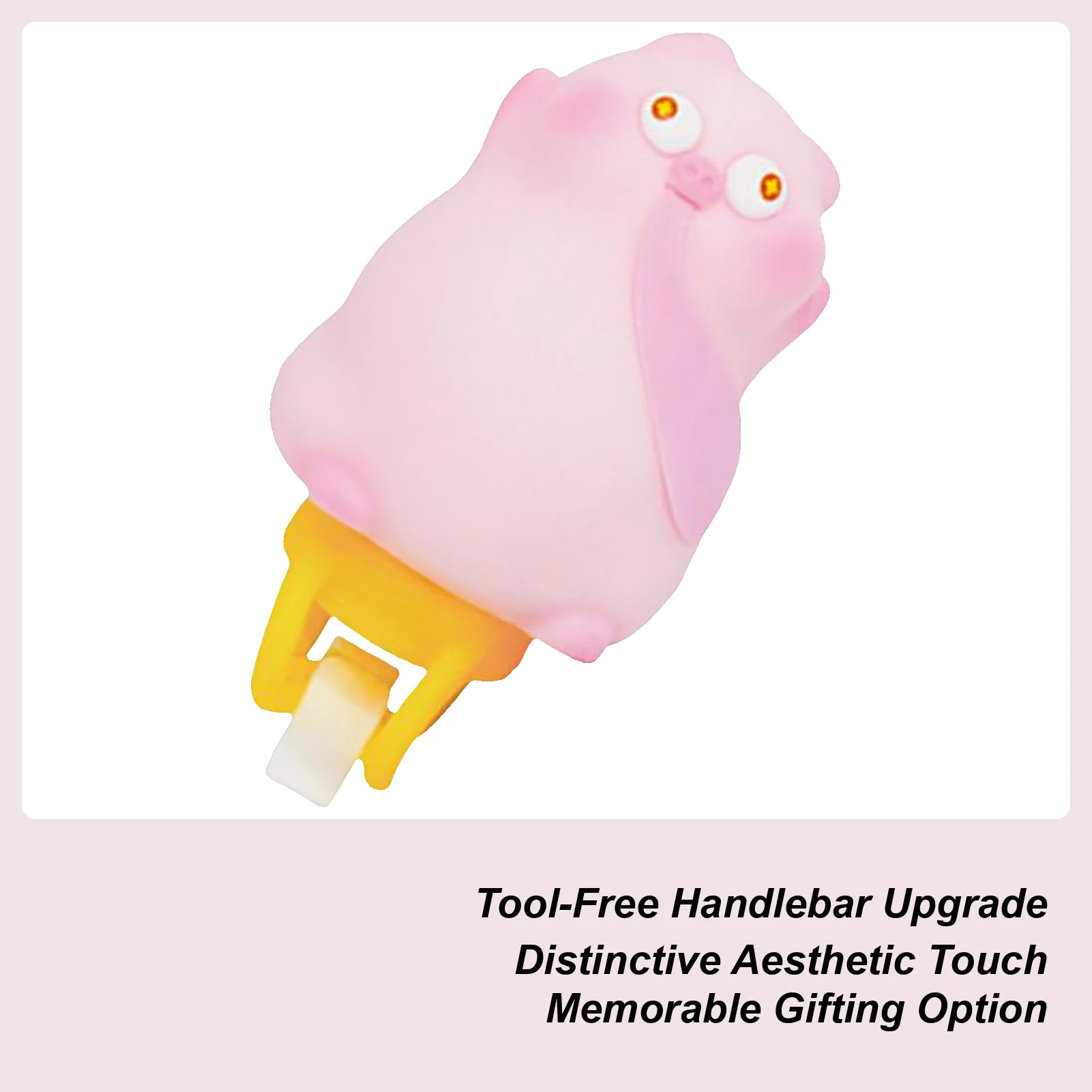 

Украшение руля велосипеда, мультяшное животное, украшение для руля велосипеда, водонепроницаемый вынос, спортивный аксессуар для улицы