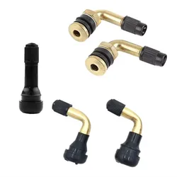 Pvr70/60/50(tr412L) MOTORRAD ROLLER SNAP IN REIFEN VENTIL-90 GRAD MOTORRAD-2pc