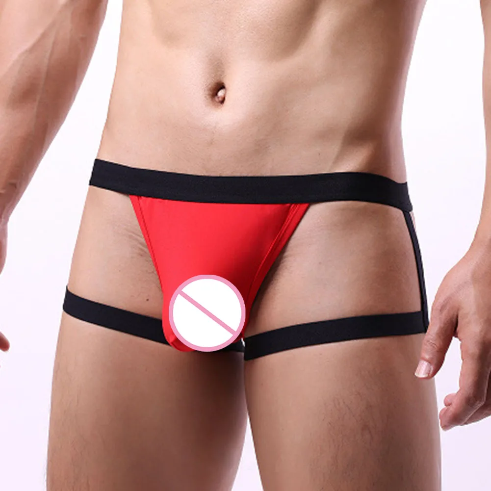 

All Seasons Mens Underwear Sports Breathable Underwear Black Mens Underwear Brand New Condition Low Waist Style