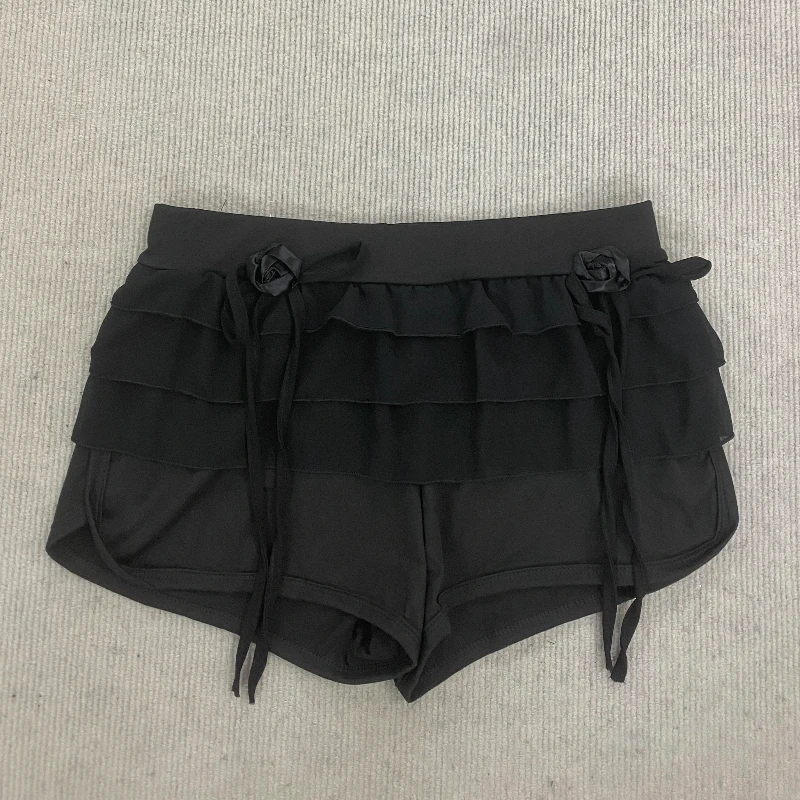 

Y2K Harajuku American Retro Hip Hop Summer 2000s floral Chic Fashion Bottoms Women Shorts Girls Punk Gothic Kawaii Mini Shorts