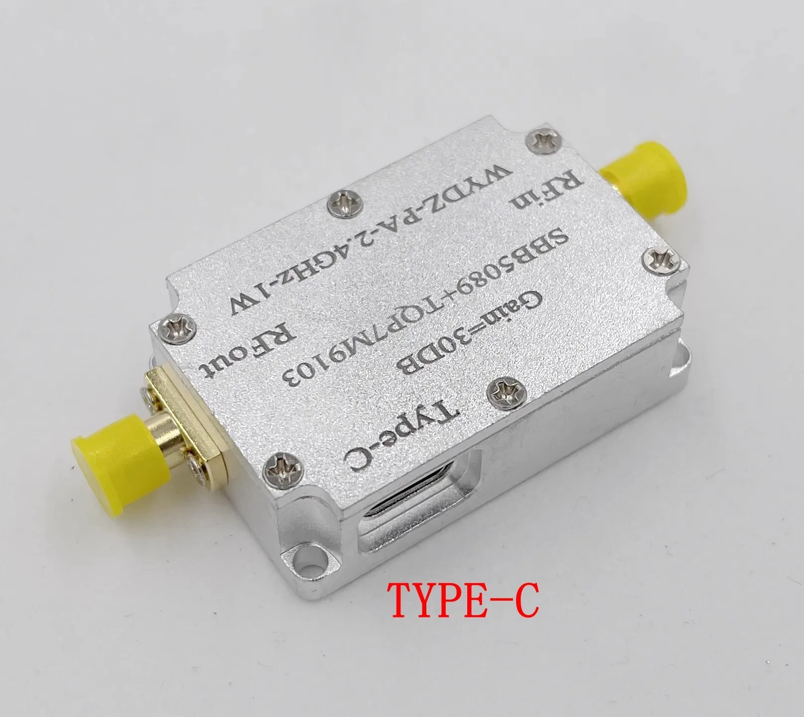 SBB5089+TQP7M9103 Microwave Power Amplifier RF Power Amplifier Module 30DB WYDZ-PA-2.4GHz-1W