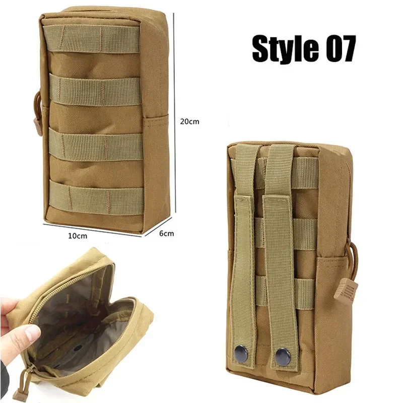 Outdoor sports bag Molle system accessory bag tactical bag for easy carrying, wear-resistant and scratch resistant