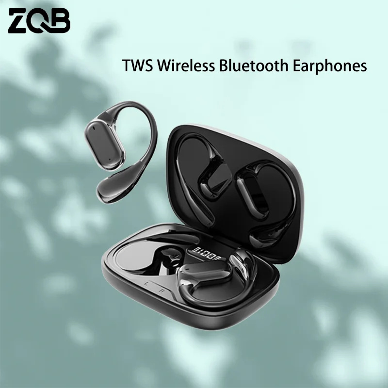 ZQB Q11 OWS Wireless Headphones for Sports Open type Earphones EarHooks Headset wireless headphones with microphone Long Enduran